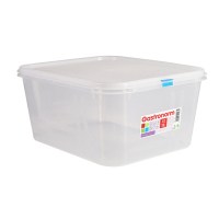 1-2 Gastronorm Polypropylene Container with Colour Coded Clips